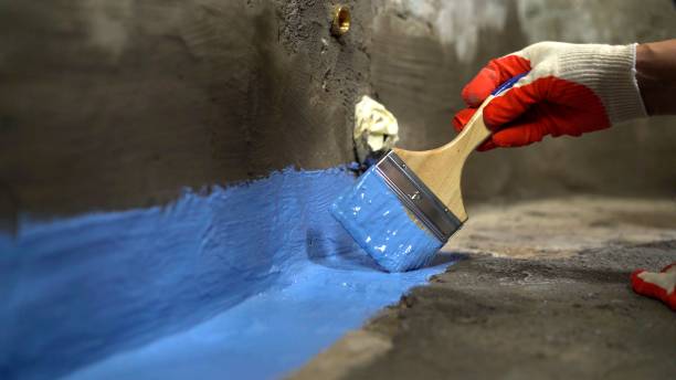 Commercial Emergency Waterproofing project at a Ottawa, KS business property by SJ Waterproofing Pros